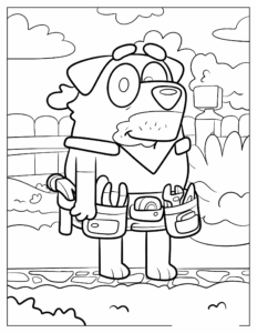 Desenho de Bluey Desenho Colorir Imprimir 105
