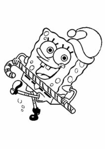 Desenho de Bob Esponja Desenho Colorir Imprimir 10