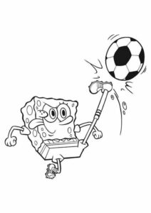 Desenho de Bob Esponja Desenho Colorir Imprimir 11