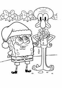 Desenho de Bob Esponja Desenho Colorir Imprimir 13