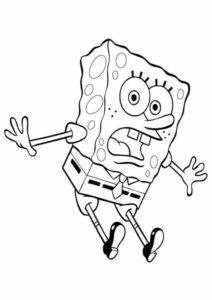 Desenho de Bob Esponja Desenho Colorir Imprimir 17