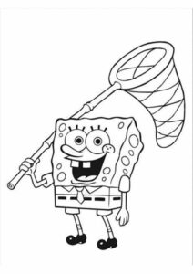 Desenho de Bob Esponja Desenho Colorir Imprimir 19