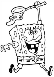 Desenho de Bob Esponja Desenho Colorir Imprimir 22