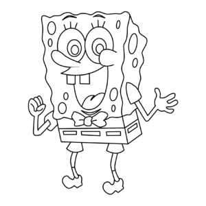 Desenho de Bob Esponja Desenho Colorir Imprimir 23