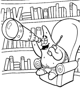Desenho de Bob Esponja Desenho Colorir Imprimir 24