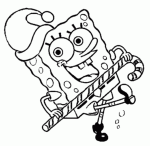 Desenho de Bob Esponja Desenho Colorir Imprimir 41