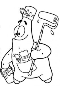 Desenho de Bob Esponja Desenho Colorir Imprimir 45