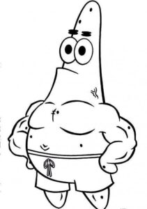 Desenho de Bob Esponja Desenho Colorir Imprimir 46