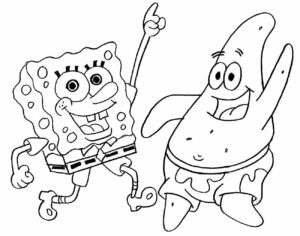 Desenho de Bob Esponja Desenho Colorir Imprimir 49