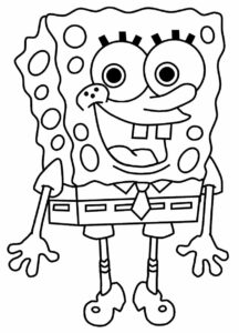 Desenho de Bob Esponja Desenho Colorir Imprimir 51