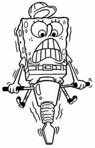 Desenho de Bob Esponja Desenho Colorir Imprimir 54