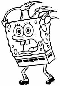 Desenho de Bob Esponja Desenho Colorir Imprimir 56