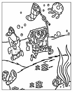 Desenho de Bob Esponja Desenho Colorir Imprimir 60