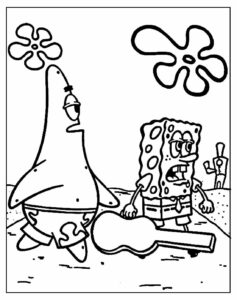 Desenho de Bob Esponja Desenho Colorir Imprimir 61