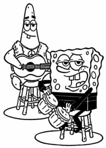 Desenho de Bob Esponja Desenho Colorir Imprimir 62