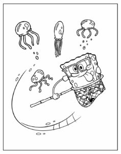 Desenho de Bob Esponja Desenho Colorir Imprimir 68