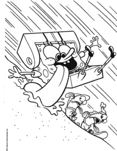 Desenho de Bob Esponja Desenho Colorir Imprimir 77