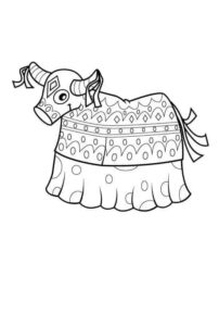 Desenho de Boi Bumba Folclore