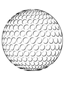Desenho de Bola Para Colorir 13
