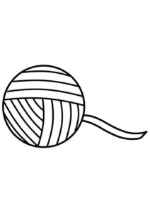 Desenho de Bola Para Colorir De La 2