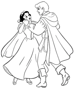 Desenho de Branca De Neve Desenho Colorir Imprimir 10