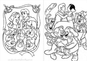 Desenho de Branca De Neve Desenho Colorir Imprimir 11