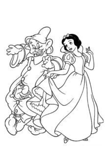 Desenho de Branca De Neve Desenho Colorir Imprimir 21