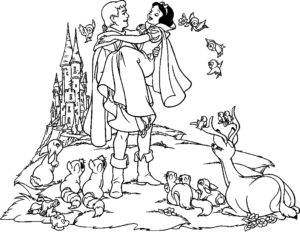 Desenho de Branca De Neve Desenho Colorir Imprimir 26