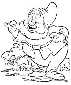 Desenho de Branca De Neve Desenho Colorir Imprimir 28