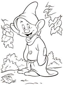 Desenho de Branca De Neve Desenho Colorir Imprimir 32