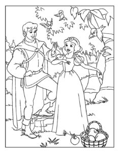 Desenho de Branca De Neve Desenho Colorir Imprimir 41