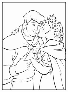 Desenho de Branca De Neve Desenho Colorir Imprimir 47