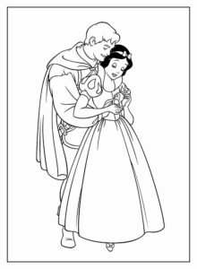 Desenho de Branca De Neve Desenho Colorir Imprimir 49