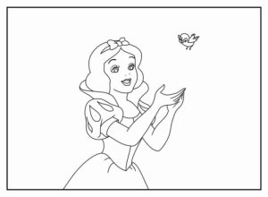 Desenho de Branca De Neve Desenho Colorir Imprimir 50