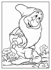 Desenho de Branca De Neve Desenho Colorir Imprimir 55