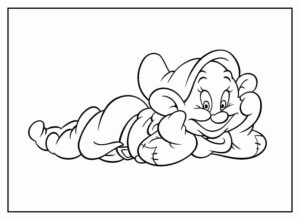 Desenho de Branca De Neve Desenho Colorir Imprimir 56