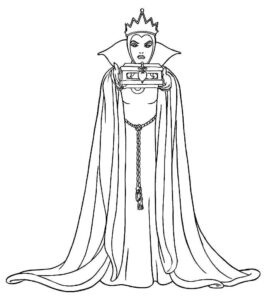 Desenho de Branca De Neve Desenho Colorir Imprimir 57
