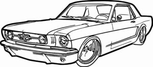 Desenho de Carro Desenho Colorir Imprimir 03