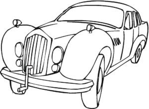 Desenho de Carro Desenho Colorir Imprimir 09