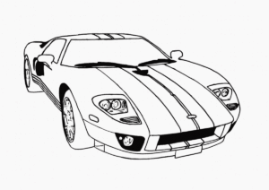 Desenho de Carro Desenho Colorir Imprimir 17