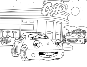 Desenho de Carro Desenho Colorir Imprimir 20