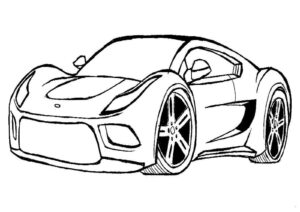 Desenho de Carro Desenho Colorir Imprimir 21