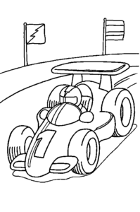 Desenho de Carro Desenho Colorir Imprimir 22