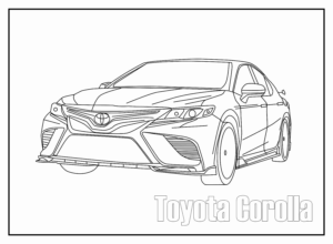 Desenho de Carro Desenho Colorir Imprimir 38