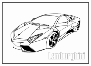 Desenho de Carro Desenho Colorir Imprimir 40