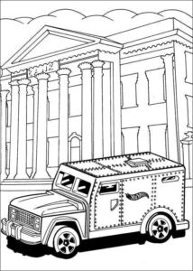 Desenho de Carro Desenho Colorir Imprimir 43