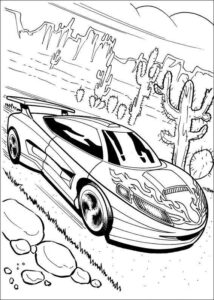Desenho de Carro Desenho Colorir Imprimir 56
