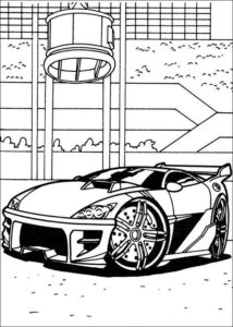 Desenho de Carro Desenho Colorir Imprimir 57