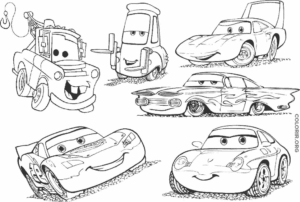 Desenho de Carros Para Colorir E Pintar 10