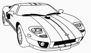 Desenho de Carros Para Colorir E Pintar 19 300x175